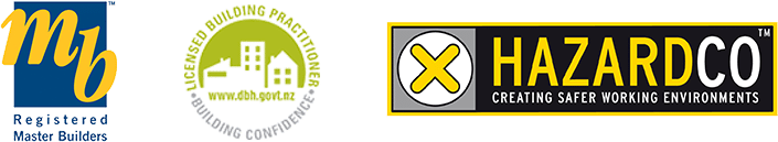 Registered Master Builders, Licensed Building Practitioner and HazardCo member
