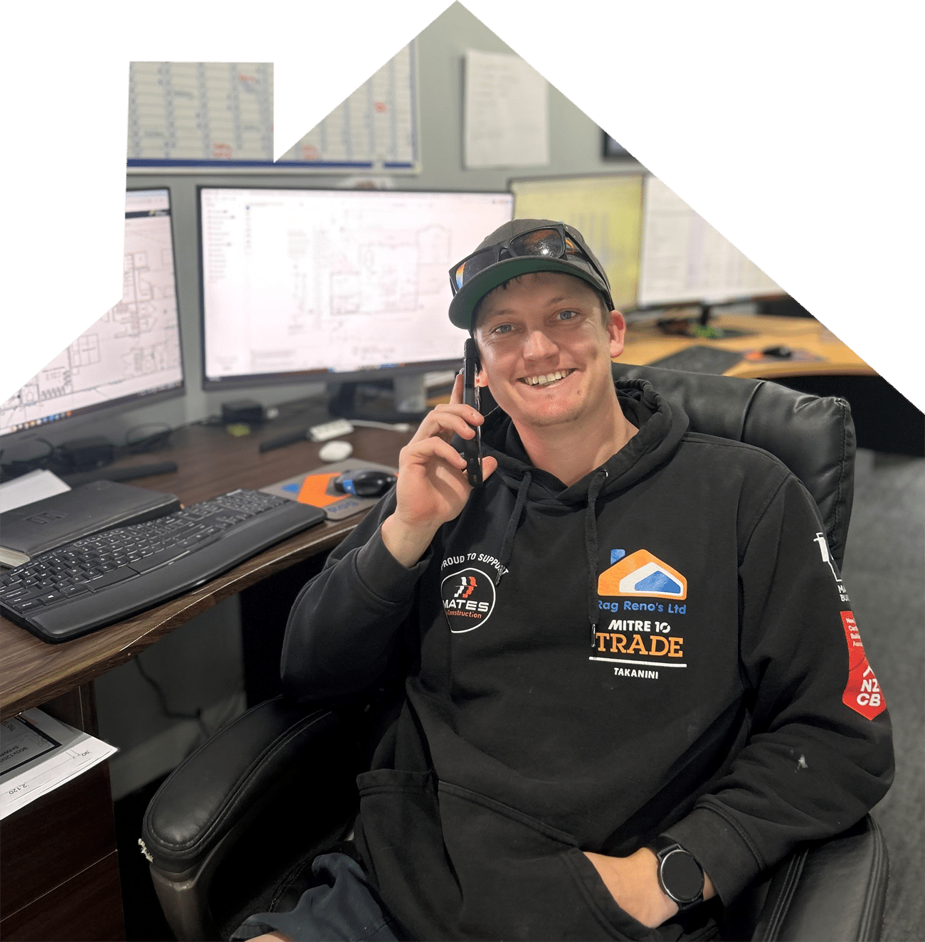 Sean Callaghan, Project Manager/Qualified Carpenter